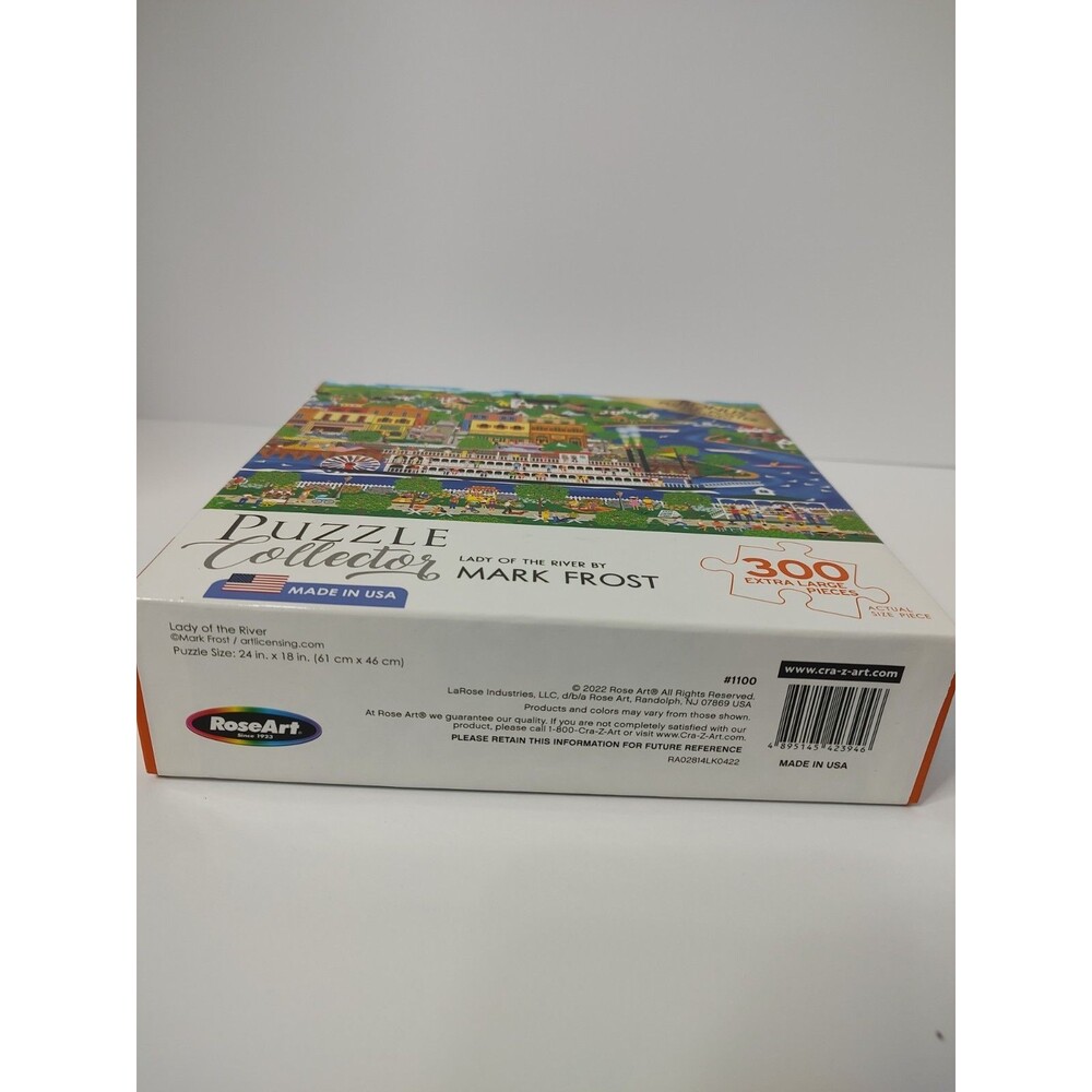 Puzzle Collector Lady of the River by Mark Frost 300 Piece Puzzle Factory Sealed - Picture 4 of 6